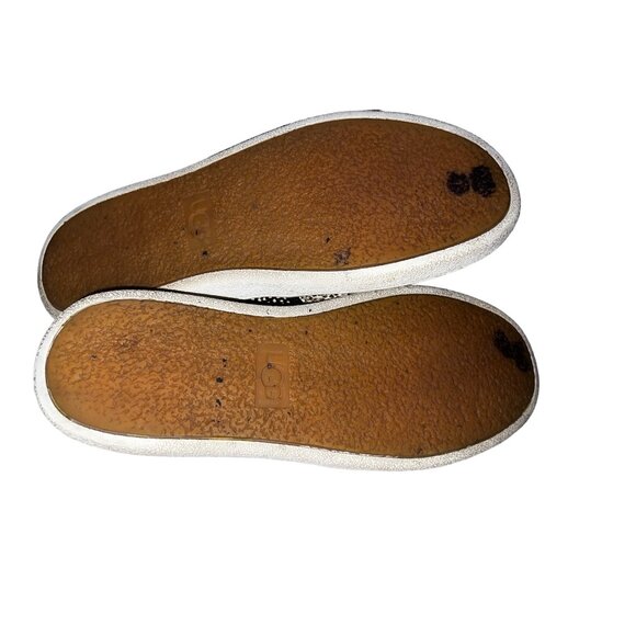 Ugg Animal Fur Print Low Rise Sneakers Sz 5 Womens Tan & Black Flats 1019218 - Picture 6 of 16